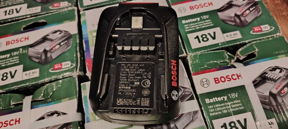 Bosch 18V/6ah model nou 2024 luna 08