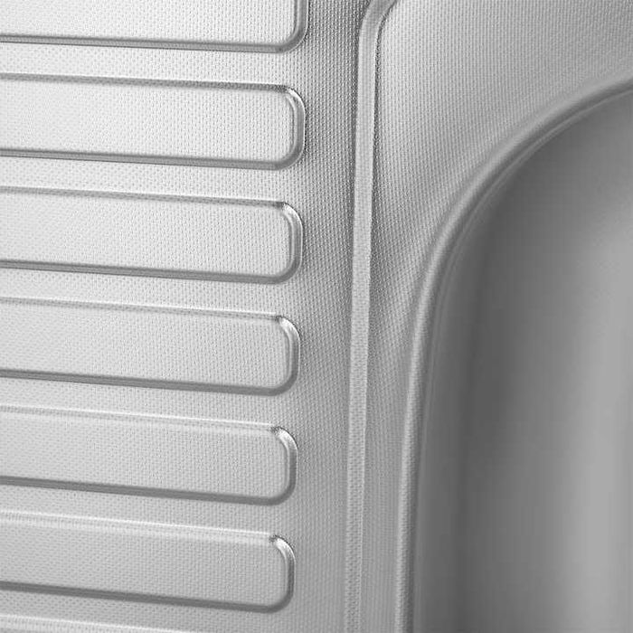 Chiuveta bucatarie Freddo SN8001S, montaj pe masca, cuva pe stanga,