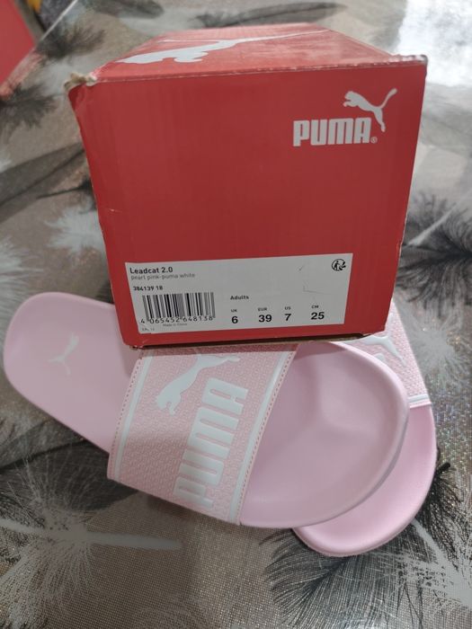 Papuci puma roz damă 40