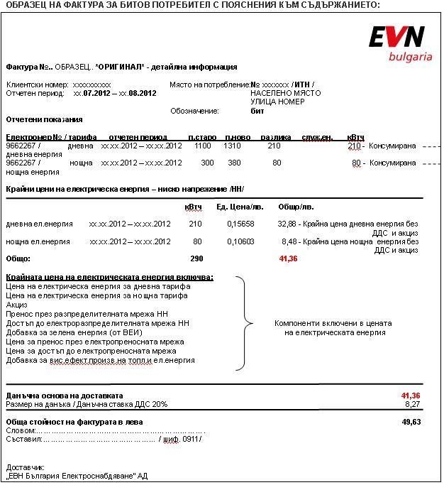 Подаване на жалба за ток / вода / начислени сметки