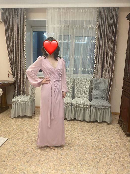 Продам платье нежно-сиреневое