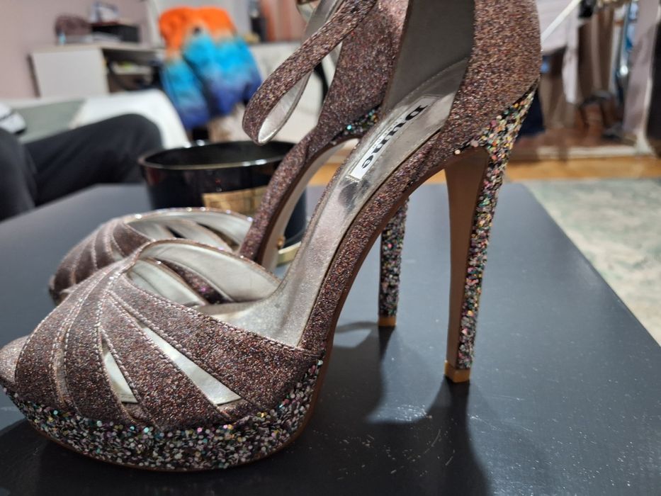 Sandale Dune cu gliter ,noi!