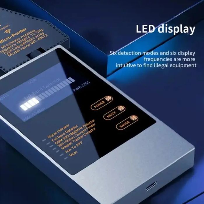 Detector Sigma Multiband - MIicrofoane GSM camere spy GPS Tracker