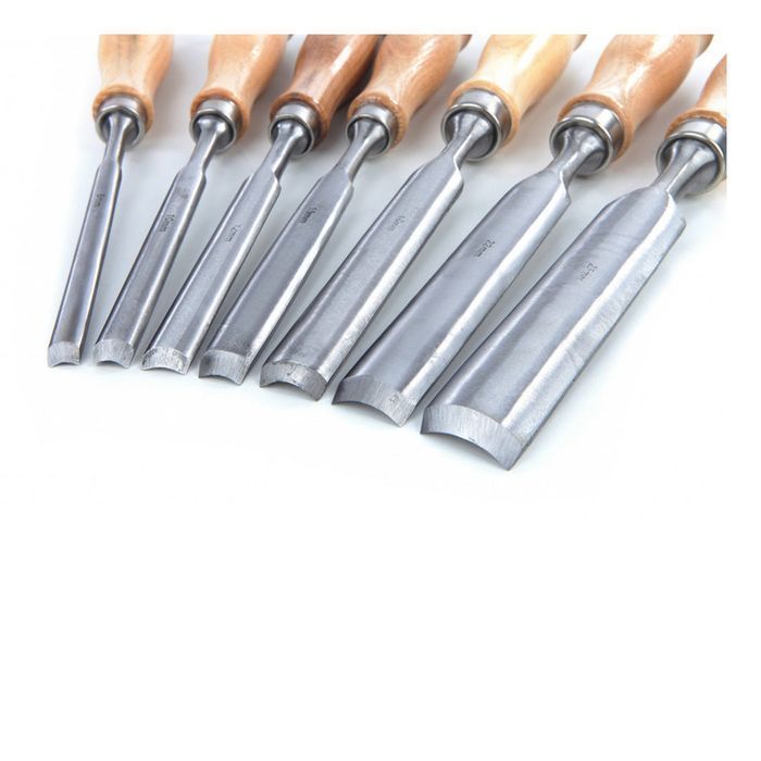 Set de 7 dalti pentru lemn 300mm hbm