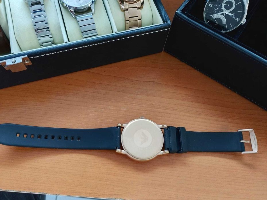 Ceas Bărbătesc Emporio Armani Luigi (AR11097) – Rose Gold & Negru, Elegant