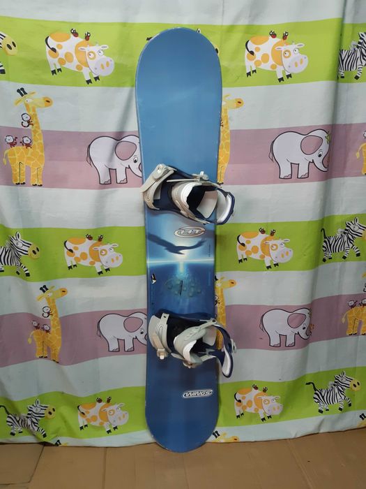 Placa snowboard 150 cm cu legaturi Snowpro boots