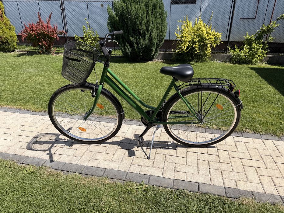 Bicicleta oras 28 inch, cos fata, portbagaj, stare buna