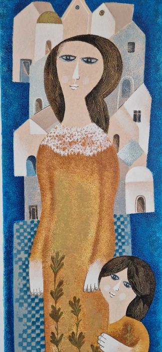 Litografie color Sami Briss