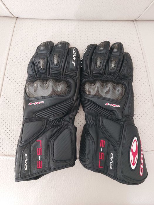 Кожени мото ръкавици Clover RS-3 Evo HP