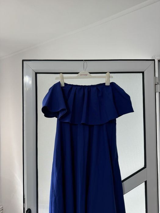 Rochie albastra eleganta