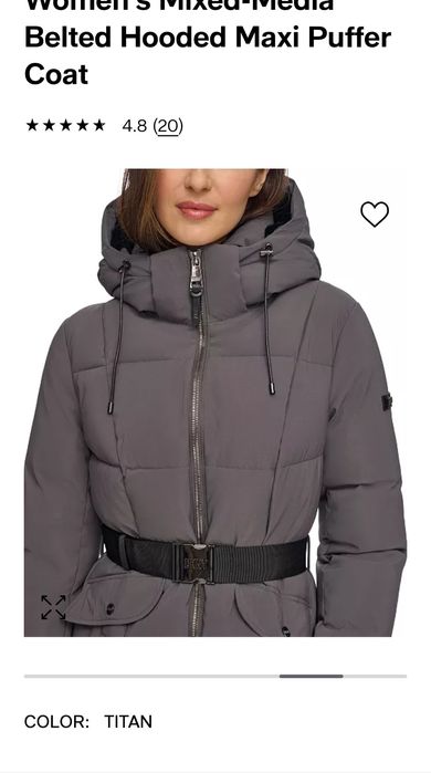 Пуховик зимний DKNY