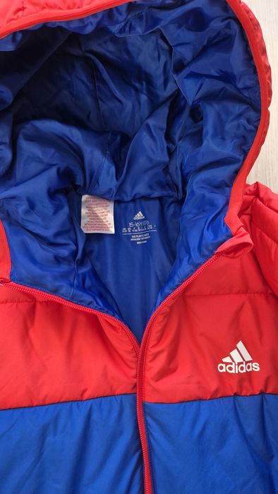 Vand geaca baieti lunga Adidas original,176 cm 15-16 ani, nou