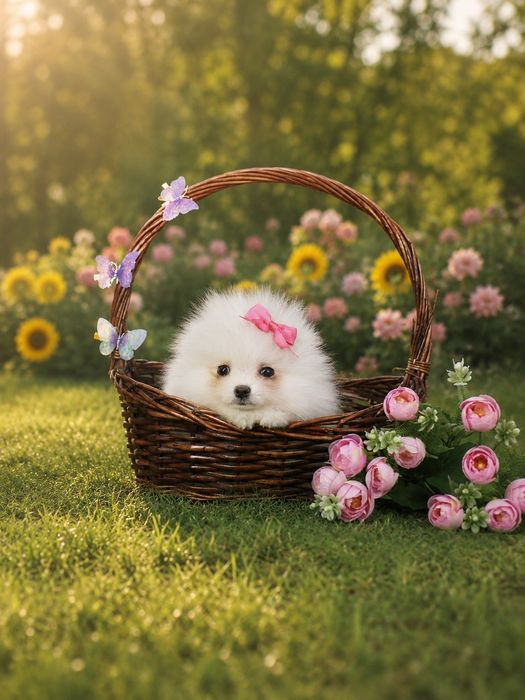 Померанский шпиц тип мишка baby face