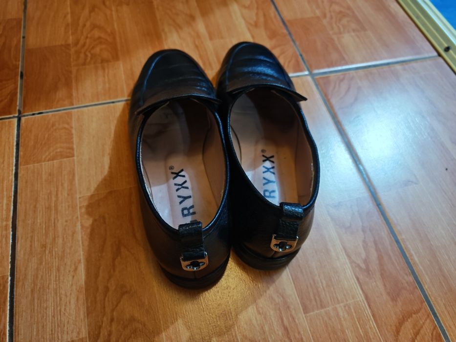 Gryxx pantofi dama negri, de piele, Nr. 38