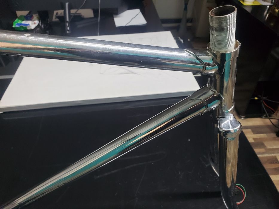 Рама для фикса хромированный