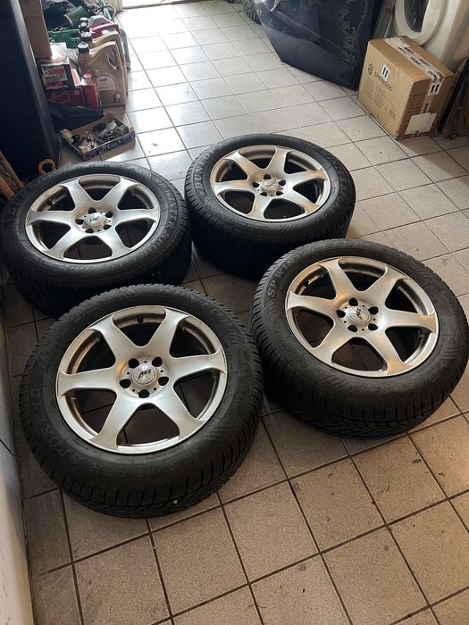 Джанти 17” 5x112 + Зимни гуми Dunlop 235/55/17