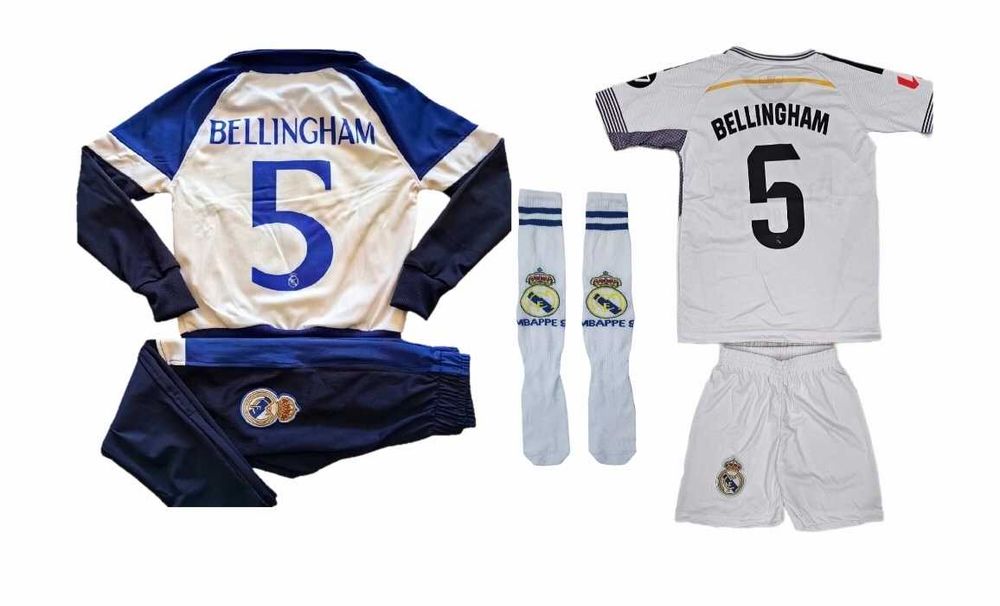 Mbappe 10 2026 Реал Мадрид Детски комплект сет Комплект + чорапи