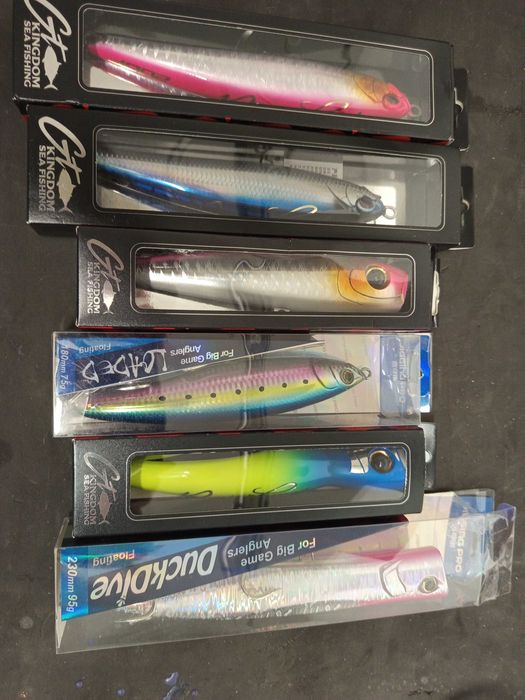 Big game воблери попери спининг тролинг