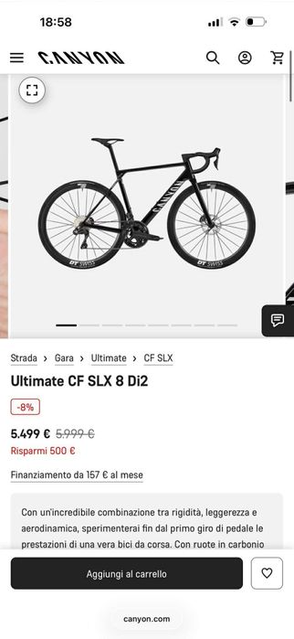 Vand bicicleta canyon