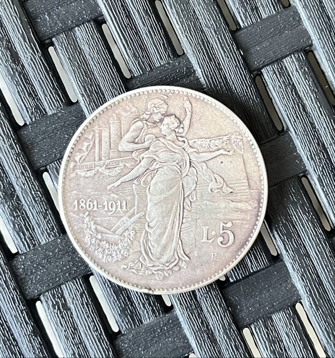 5Lire Italia 1911