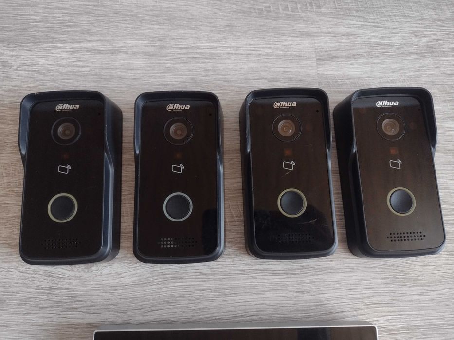 Dahua IP Indoor Monitor и 4 камери звънец