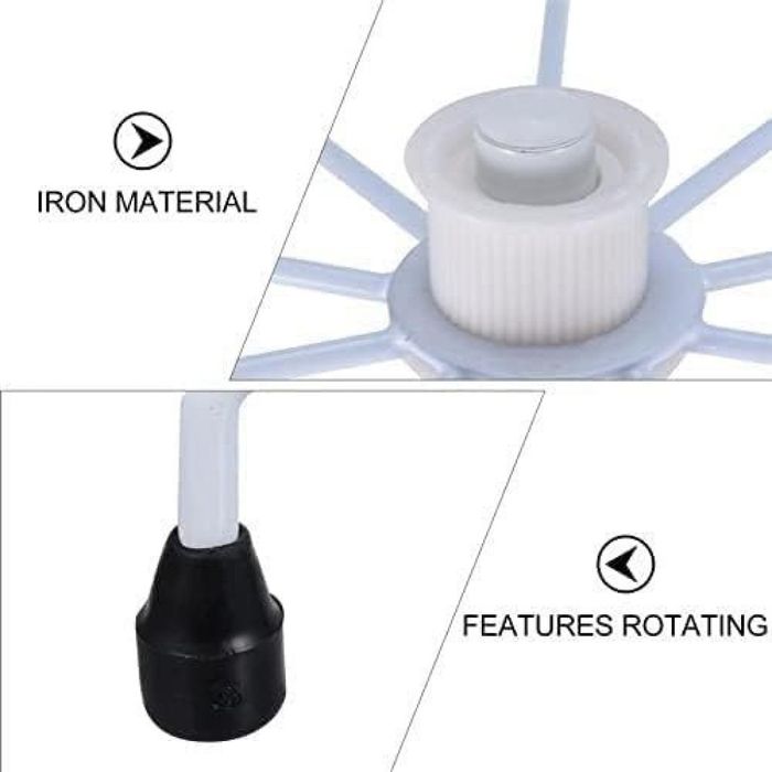 Метален въртящ се стелаж за домашна или професионална употреба