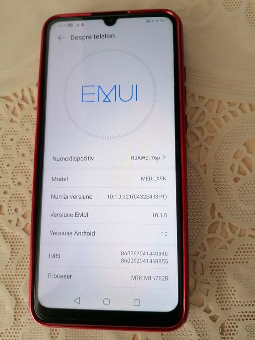 Dau. Un telefon HUAWEY  Y6P