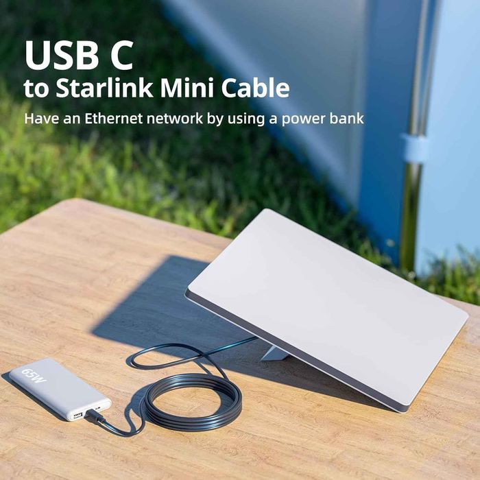 Кабель для питания Starlink Mini от Type C