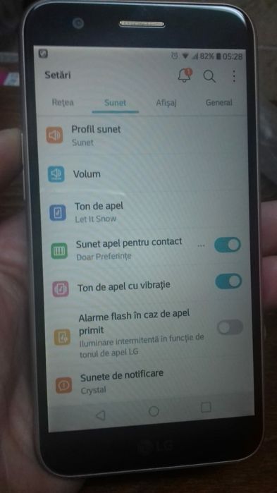 Lg k 10 in stare foarte buna