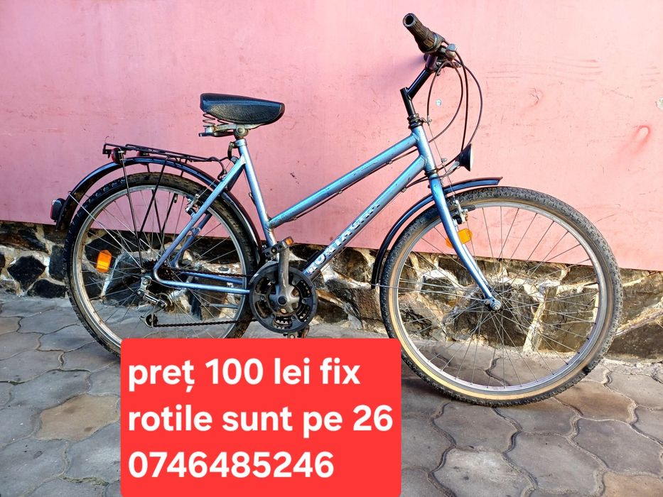 Bicicleta cu 100 lei fix bucata