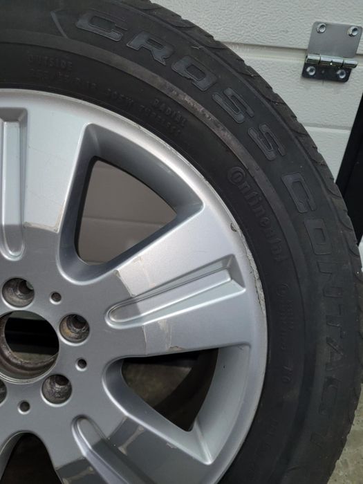 Jante 18  originale Mercedes cu anvelope Michelin