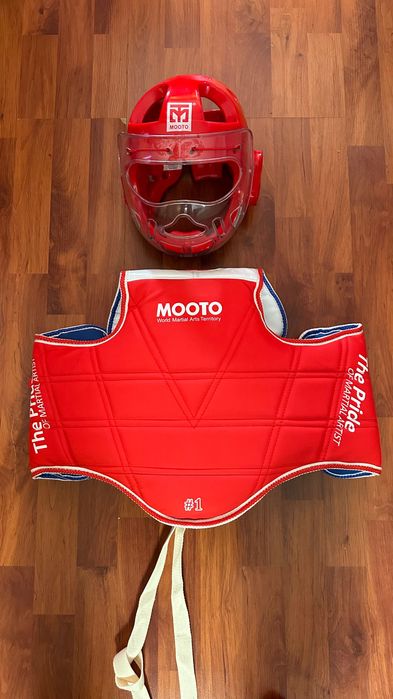 Шлем и защита для таэквондо MOOTO