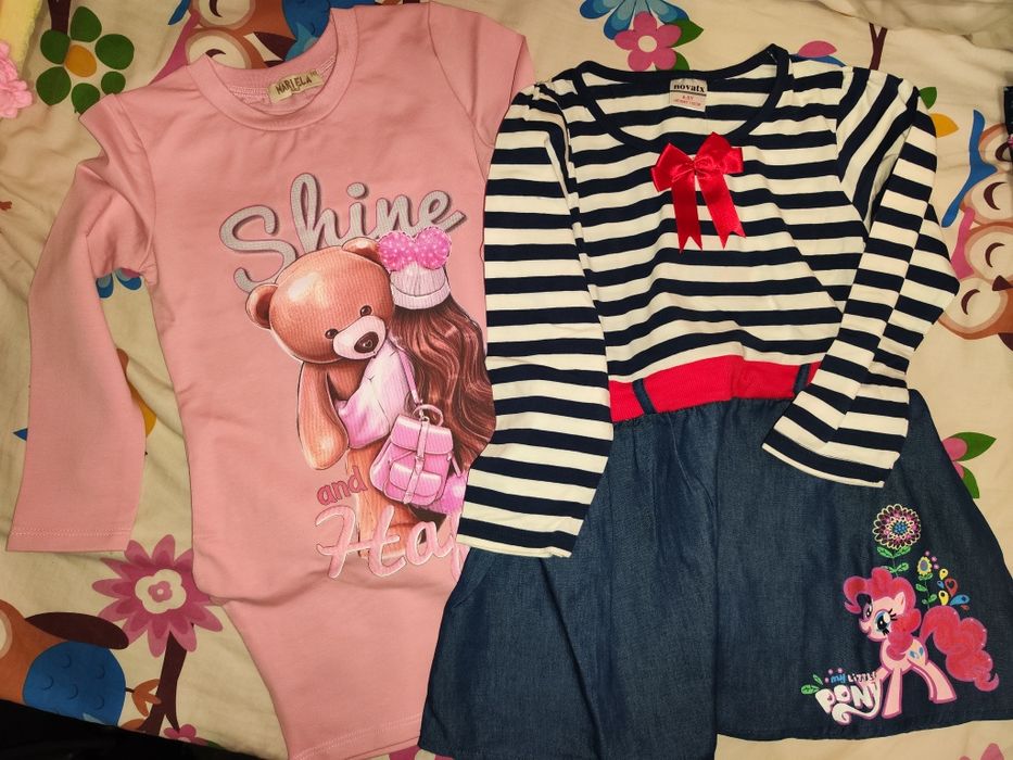 Детски рокли и блузи за 5г, размер 110