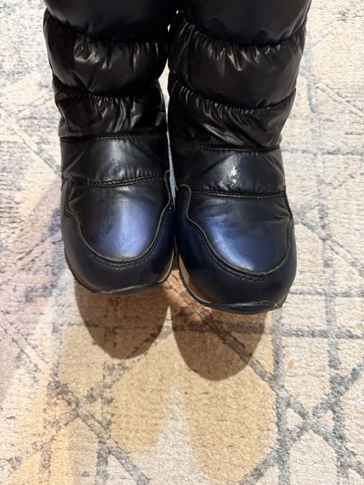 Дутики синего цвета