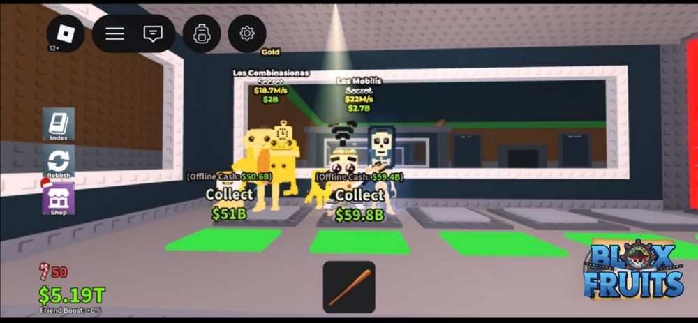 Продаю блокс фрукт аккаунт