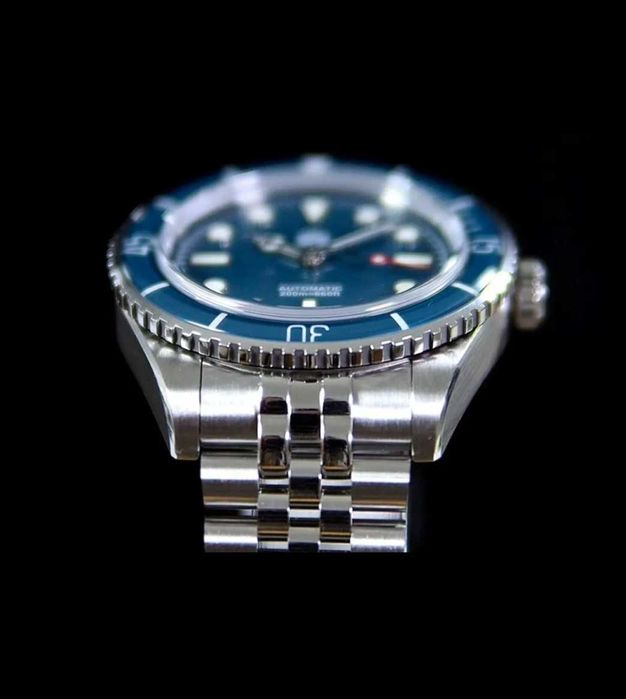 San martin automatic diver 200м, сапфир, фул сет, бартер