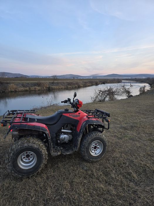Vand atv loncin 200cc cutie manuală cu acte pentru înmatriculare