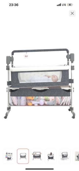 Монеж кровать ining baby