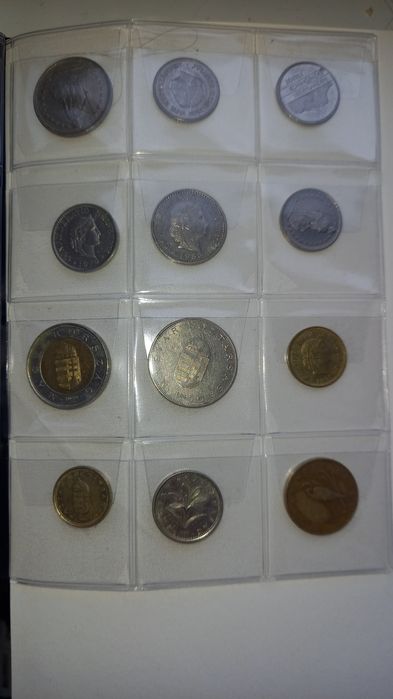 Clasor monede  fără dubluri