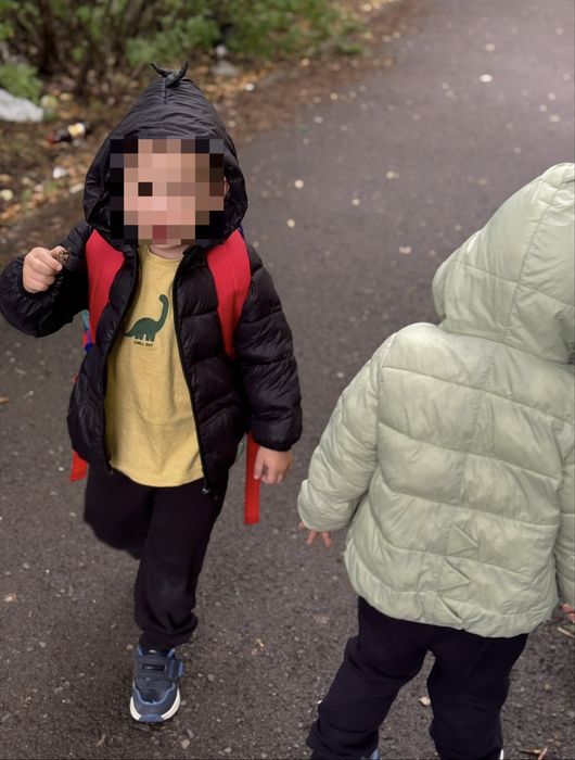 Детский ультралегкий пуховик