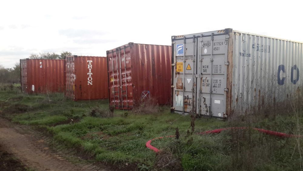 Морски Контейнери, 10-, 20- и 40-футови метални карго корабни складови