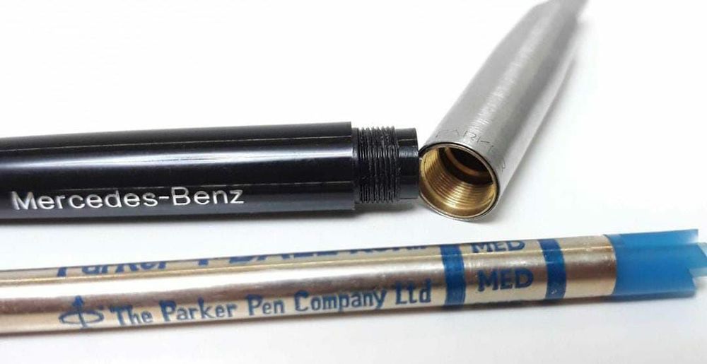 Vechi Pix Parker Jotter anii 70 Mercedes Benz