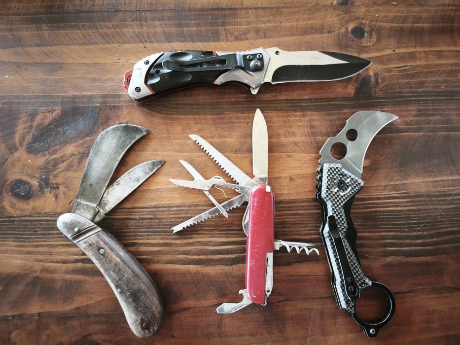 Сет от 4 ножа: Тактически Gerber, Керамбит, Ретро "Hernandez" и Мултит