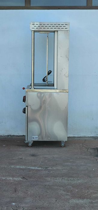 REDUCERE Aparat shaorma gaz 4 arzatoare cu dulap- Transport Gratuit