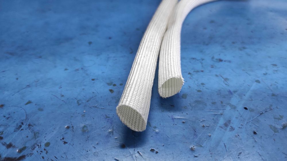 Tub Termorezistent din Fibra de Sticla Diametru 14 mm,  1 m 650 grade