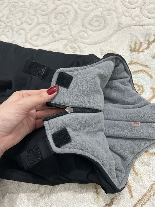 Зимние детские брюки, 24/86, черные
