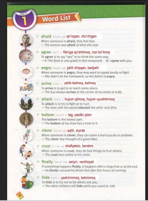 Инглиз тили буйича китоблар