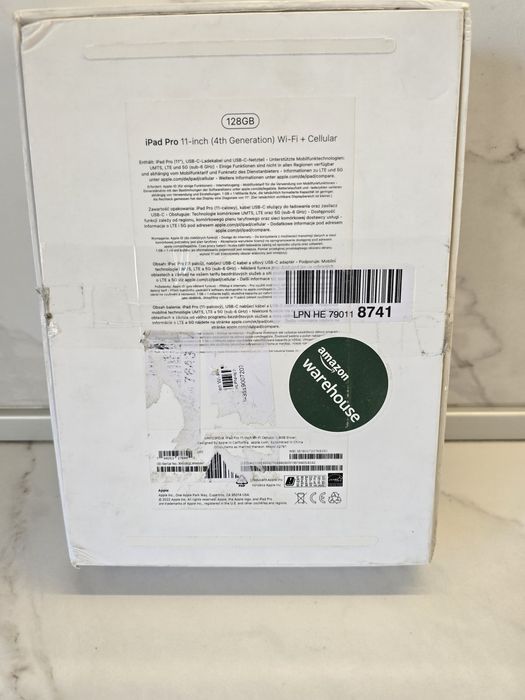 iPad Pro 11 M2 (4th Gen) Wi-Fi + Cellular 128GB – ЗА ЧАСТИ / iCloud Lock