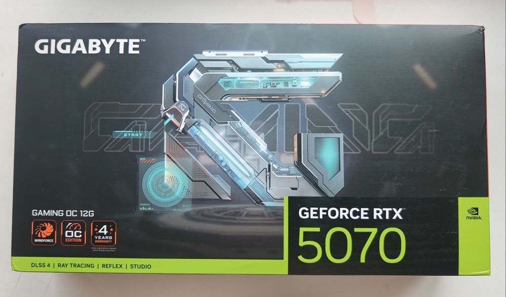 Видеокарта Gigabyte RTX 5070 Gaming OC