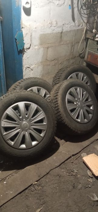 Колеса в сборе. Комплект. Для RIO и SOLARIS.